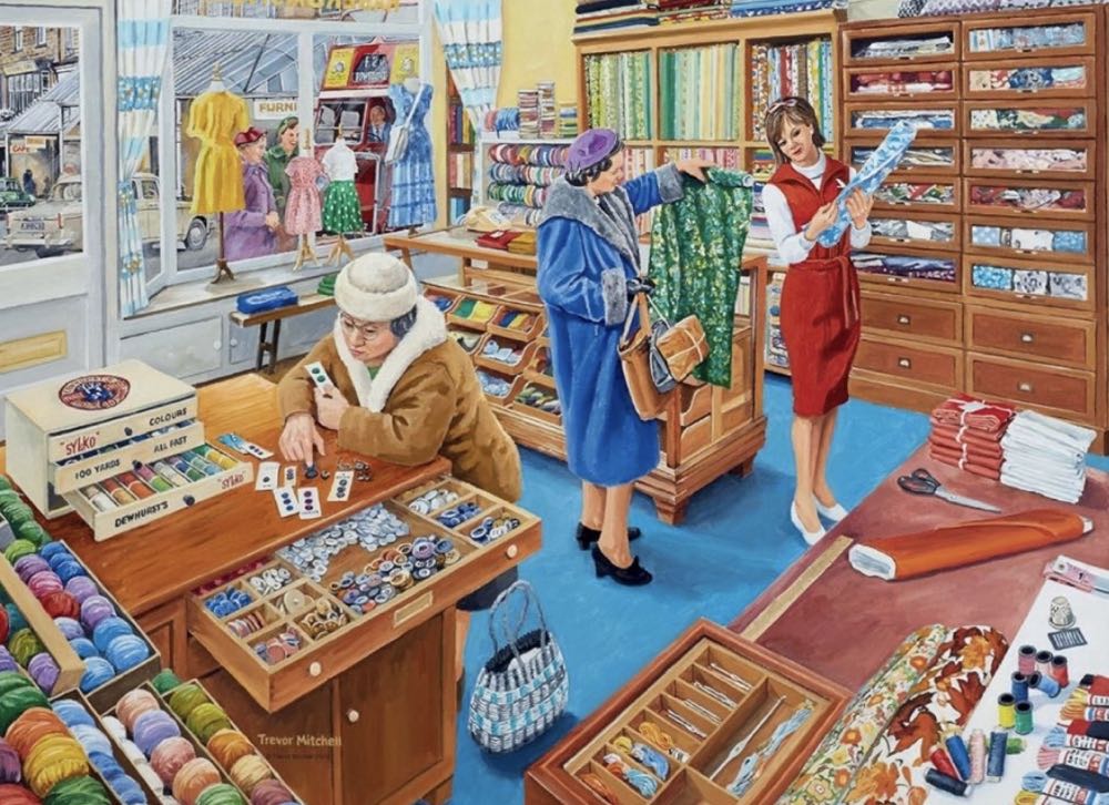Happy Days at Work 18 : The Haberdasher - Ravensburger puzzle collectible [Barcode 4005556164134] - Main Image 2