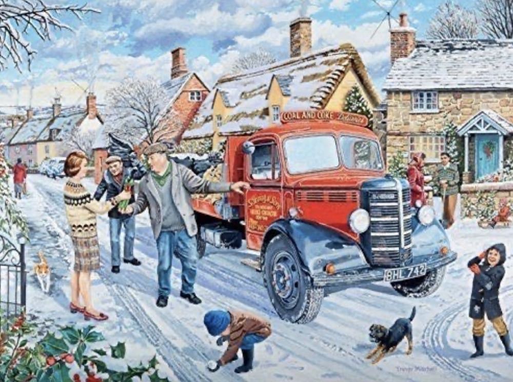 Happy Days at Work 11 : The Coalman - Ravensburger puzzle collectible [Barcode 4005556146758] - Main Image 2