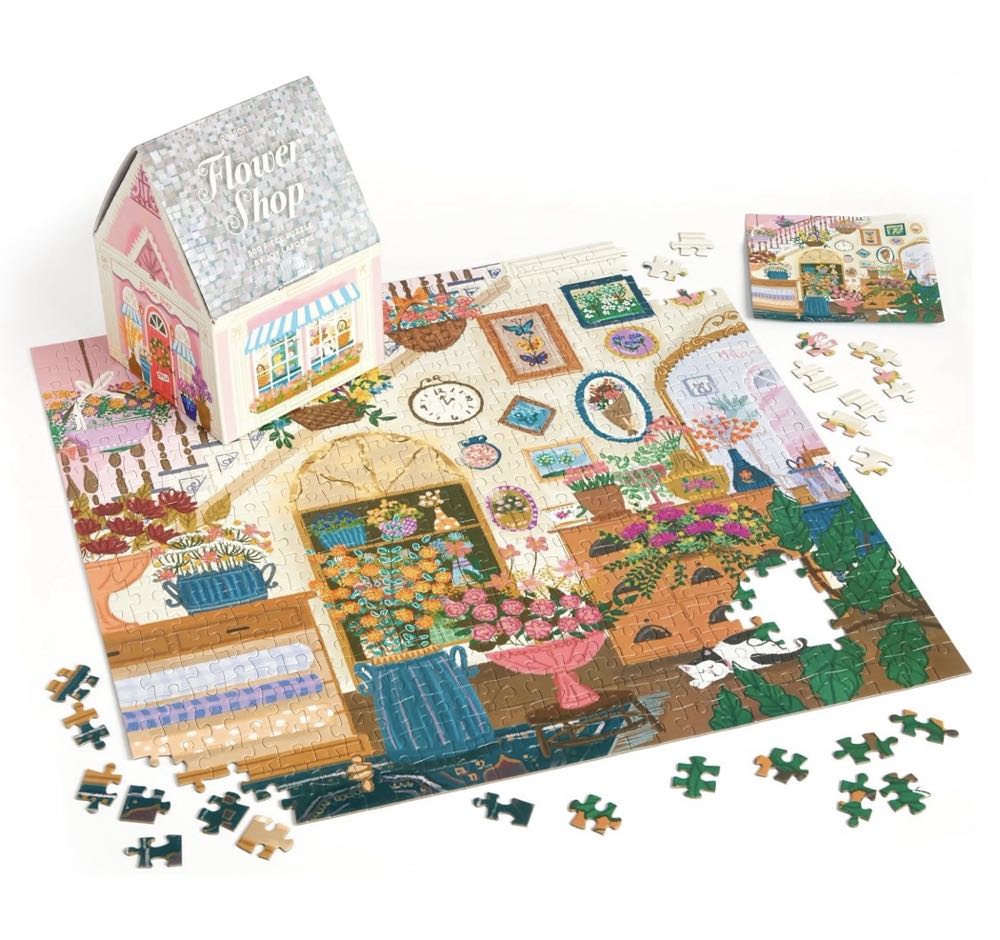 Flower Shop - Galison puzzle collectible [Barcode 9780735381322] - Main Image 4