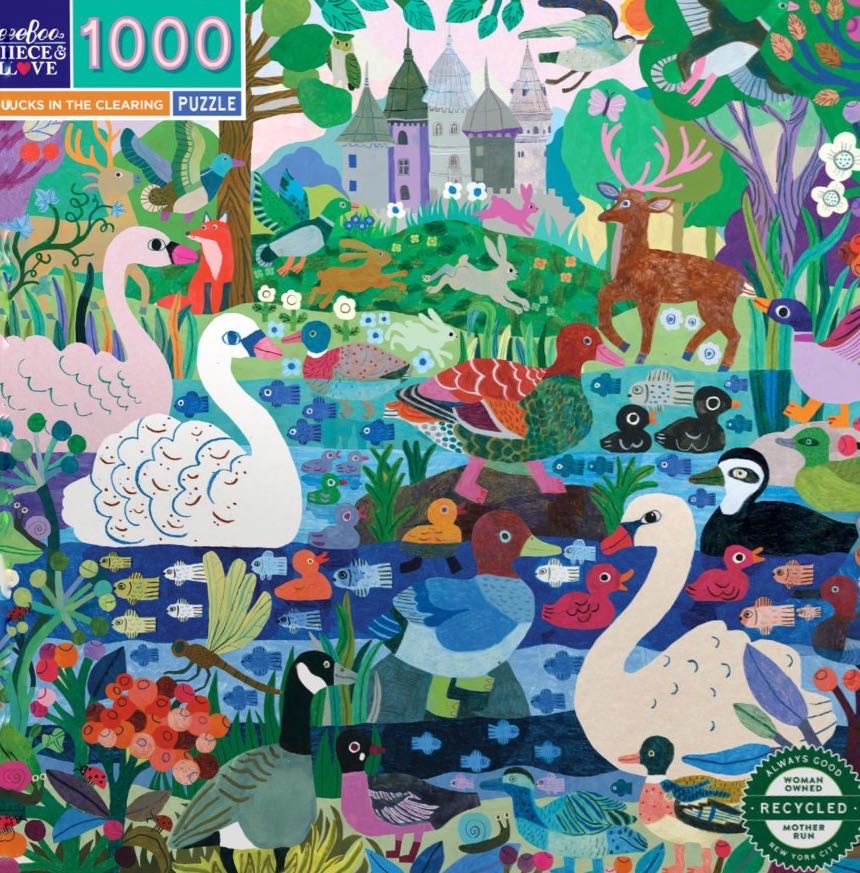 Ducks in the Clearing - Eeboo puzzle collectible - Main Image 2