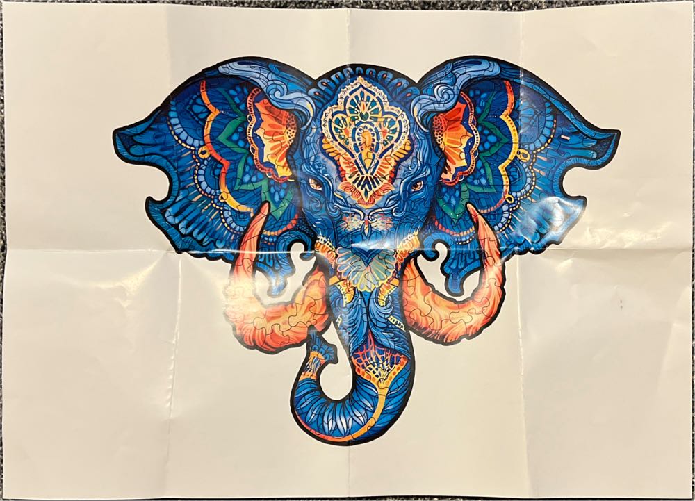 Mysterious Wooden Elephant-770, 1/17/25 - Unknown puzzle collectible - Main Image 2