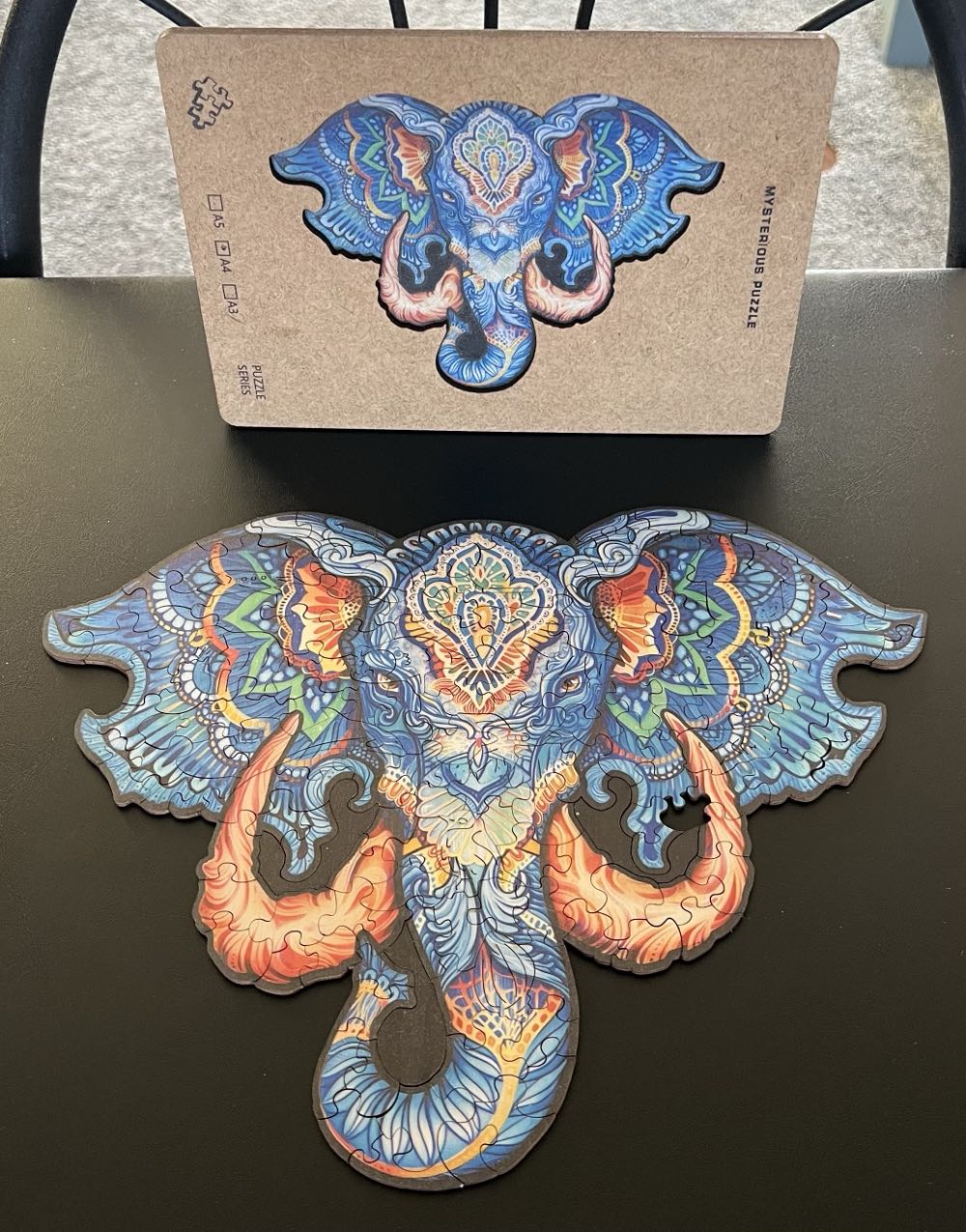 Mysterious Wooden Elephant-770, 1/17/25 - Unknown puzzle collectible - Main Image 3