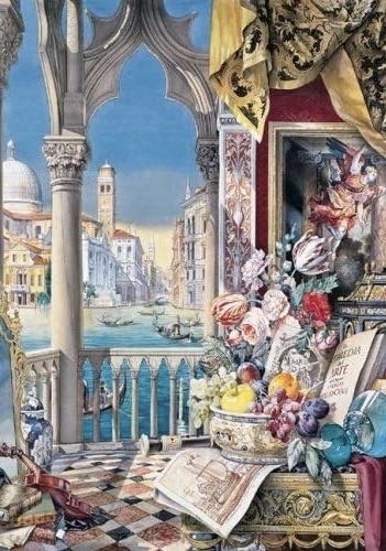 Windows Of The World Venice - Gibsons puzzle collectible [Barcode 5012269008081] - Main Image 2