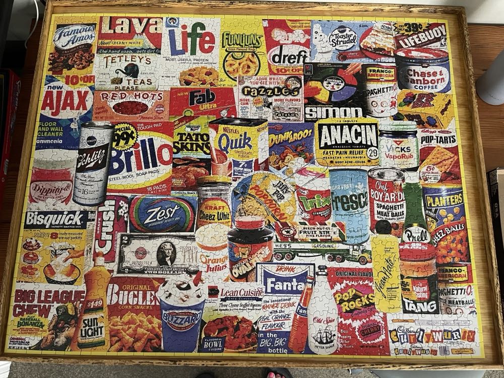 They Still Make That? - White Mountain Puzzles puzzle collectible [Barcode 724819267484] - Main Image 2