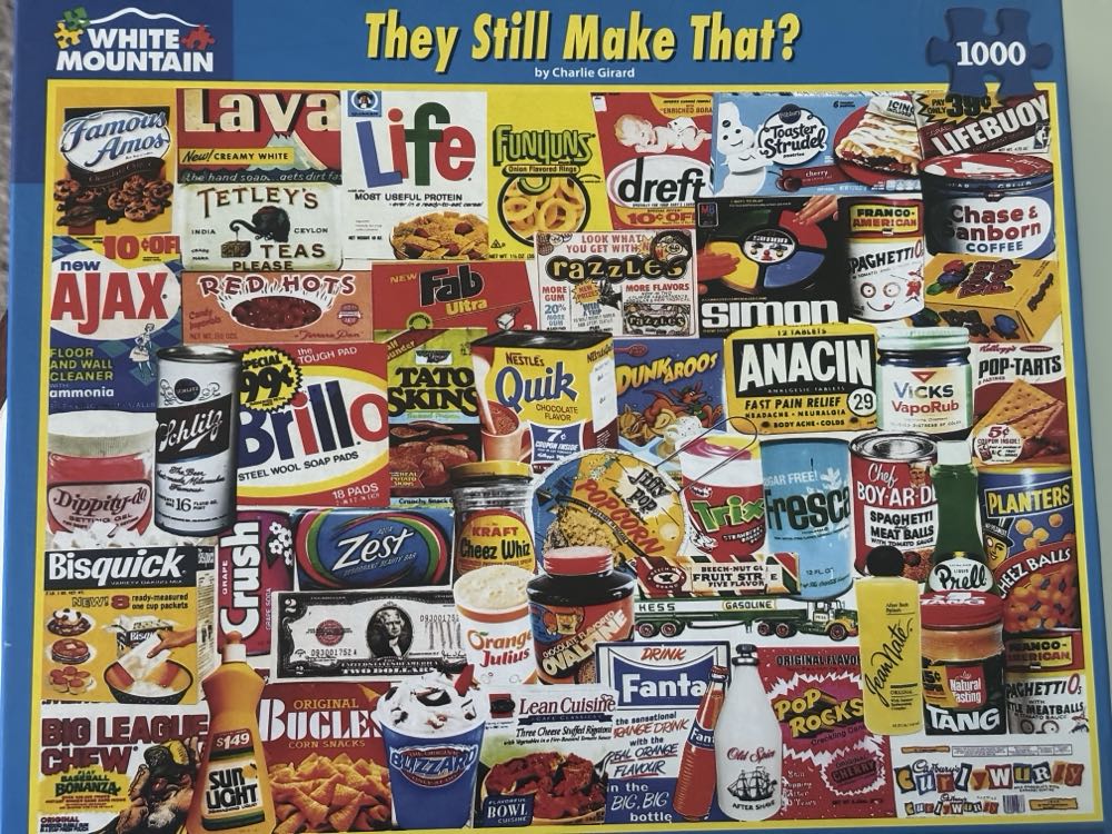 They Still Make That? - White Mountain Puzzles puzzle collectible [Barcode 724819267484] - Main Image 3