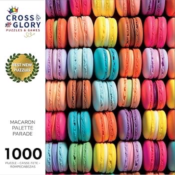 Macaron Palette Parade - Cross & Glory puzzle collectible [Barcode 850050598572] - Main Image 2