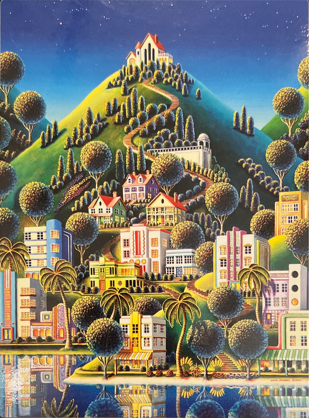 Hidden Village Puzzle - Spinmaster.com puzzle collectible - Main Image 2