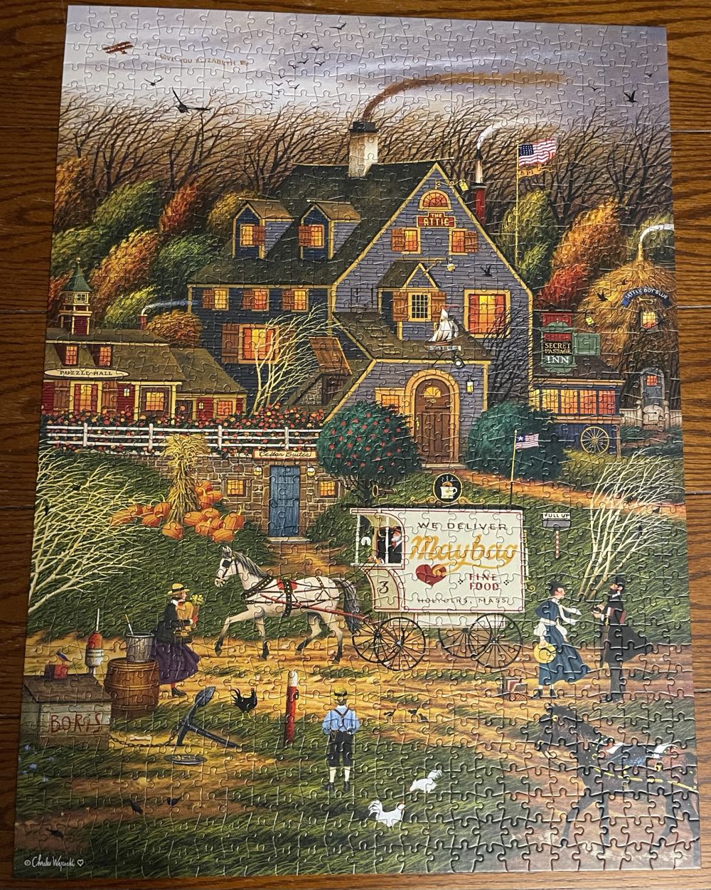 Secret Passage Inn - Buffalo puzzle collectible [Barcode 079346133154] - Main Image 2