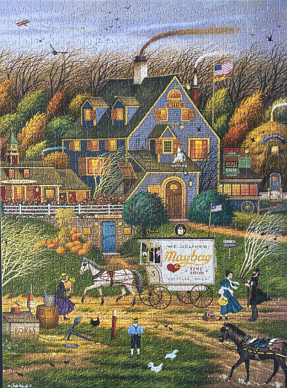 Secret Passage Inn - Buffalo puzzle collectible [Barcode 079346133154] - Main Image 3