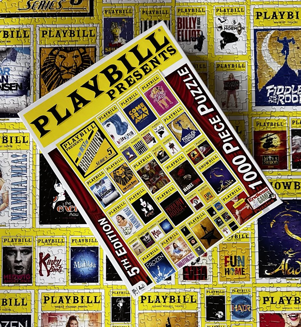 Playbill - Endless Games Puzzles puzzle collectible [Barcode 632468050053] - Main Image 2