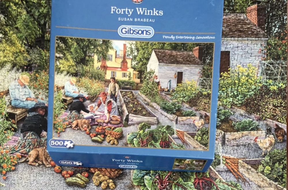 Forty Winks - Gibsons puzzle collectible [Barcode 5012269031027] - Main Image 4