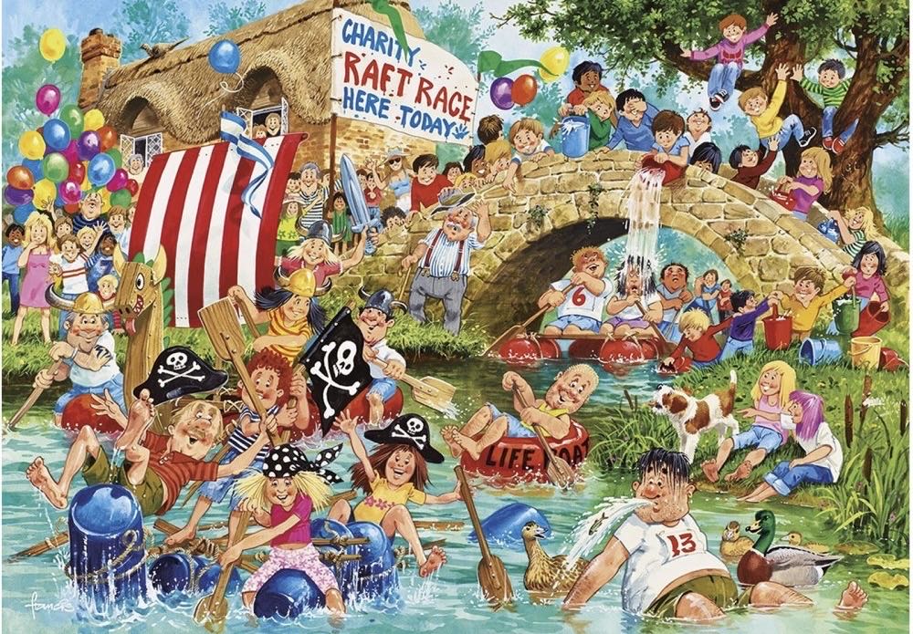 Rollicking Rafters - Gibsons 🇬🇧 puzzle collectible [Barcode 5012269035001] - Main Image 2