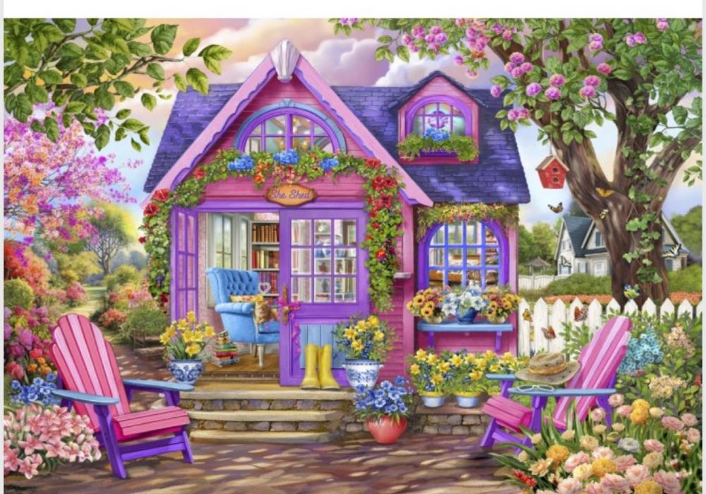 She Shed-TRADED - Bluebird Puzzles puzzle collectible [Barcode 3663384905988] - Main Image 2