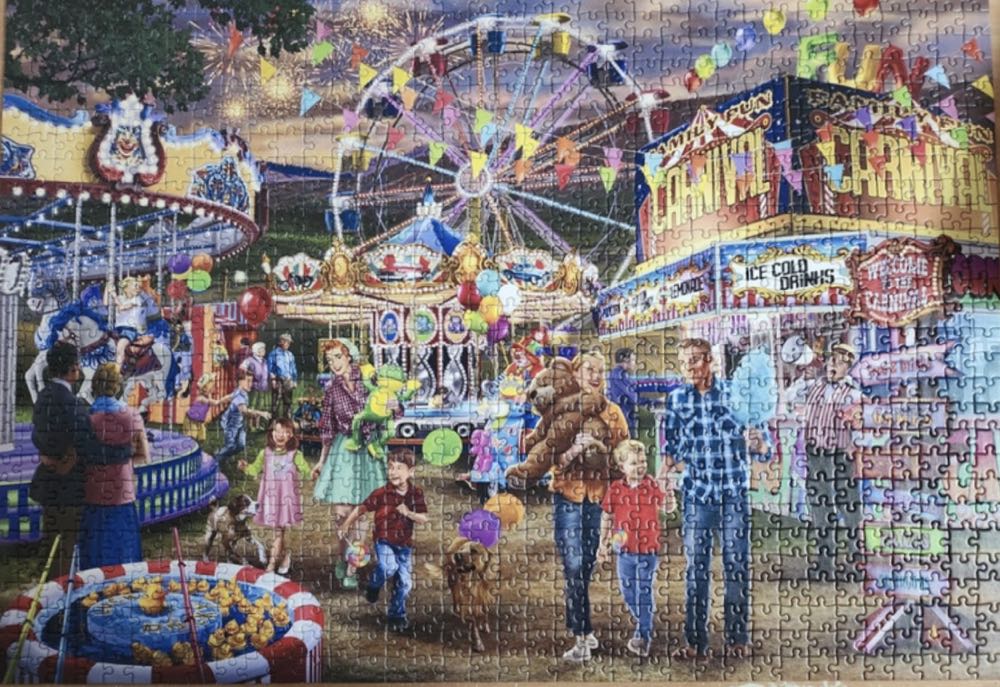 Family Fun Carnival - Bluebird Puzzle puzzle collectible [Barcode 3663384905919] - Main Image 3