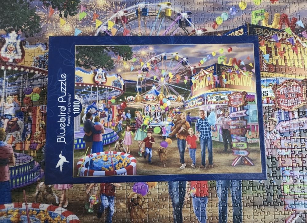Family Fun Carnival - Bluebird Puzzle puzzle collectible [Barcode 3663384905919] - Main Image 4