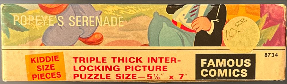 Popeye’s Serenade - Bantam Pocket Picture Puzzle puzzle collectible - Main Image 2