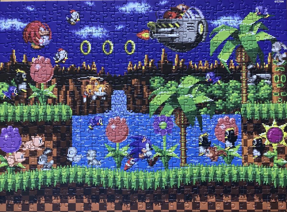 Classic Sonic - Ravensburger puzzle collectible [Barcode 4005555011354] - Main Image 2