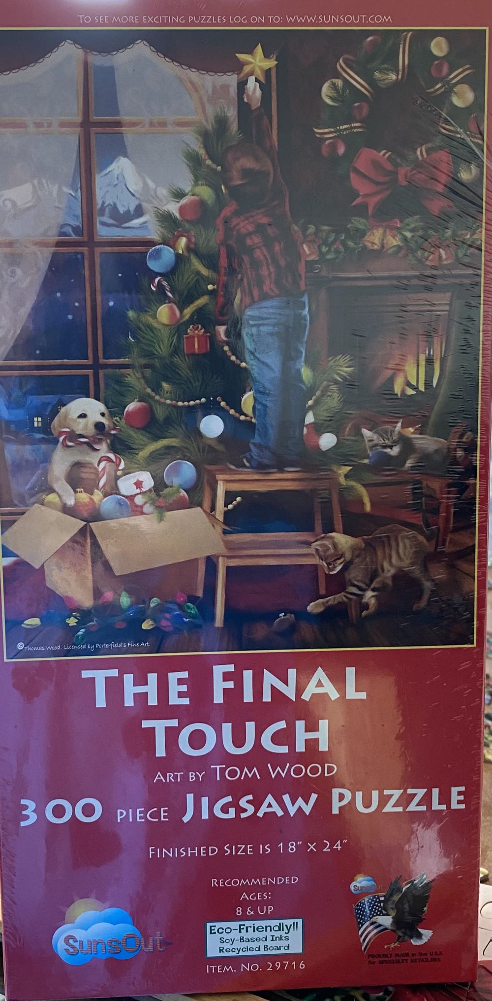 The Final Touch  puzzle collectible [Barcode 796780297166] - Main Image 2