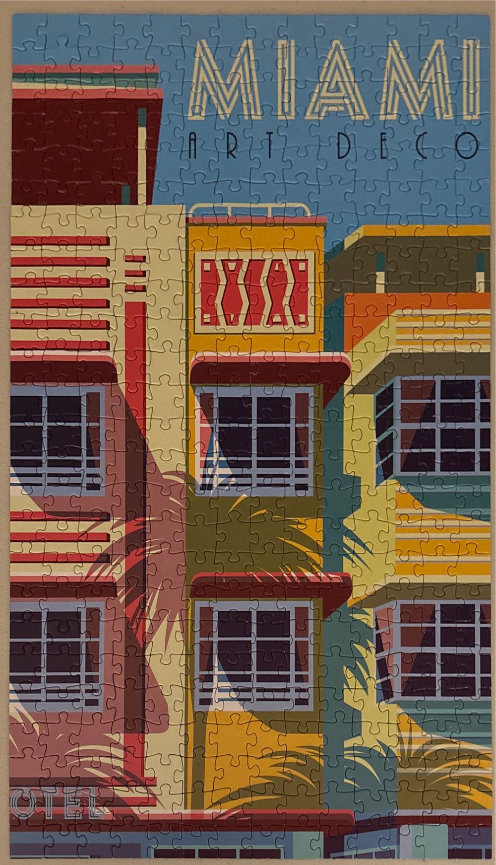 Miami Art Deco - Cra-Z-Art puzzle collectible [Barcode 195464391785] - Main Image 2