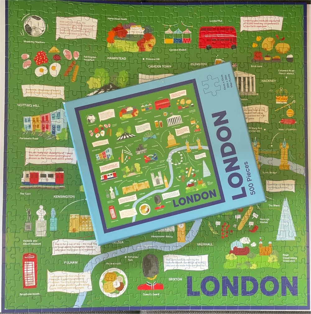 London Map - Hardie Grant puzzle collectible [Barcode 9781741177428] - Main Image 2