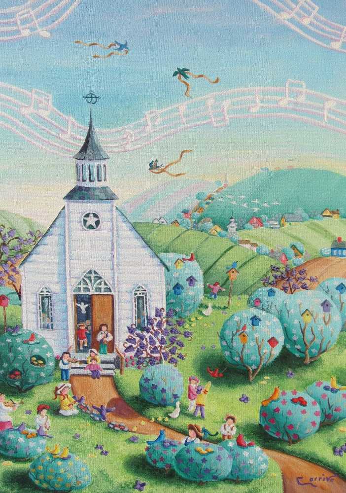 Springtime Poetry  puzzle collectible [Barcode 061152671159] - Main Image 2