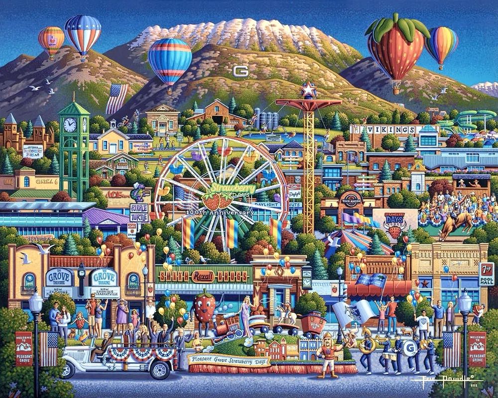 Pleasant Grove - Cheryl - Dowdle puzzle collectible - Main Image 2