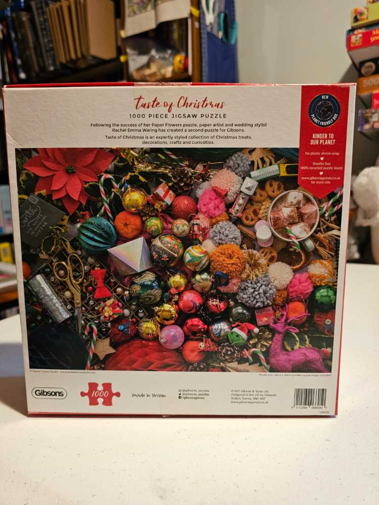 Taste Of Christmas🟦 (nelevloock Vinted) - Gibsons puzzle collectible [Barcode 5012269066050] - Main Image 2