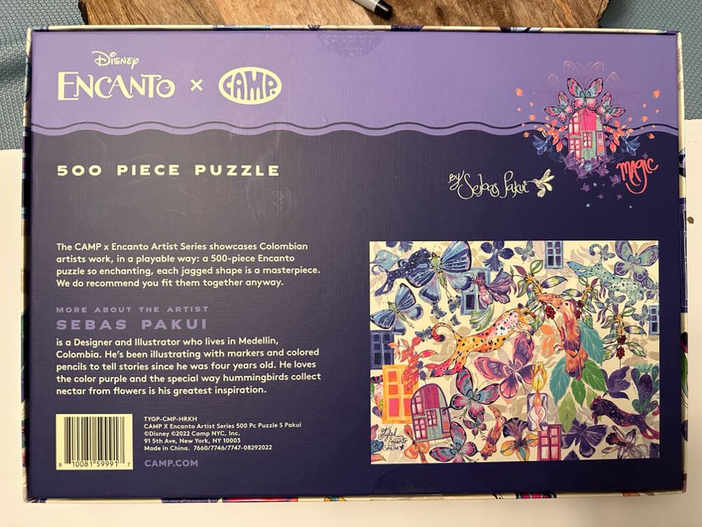 Disney Encanto By Camp - Camp puzzle collectible - Main Image 2