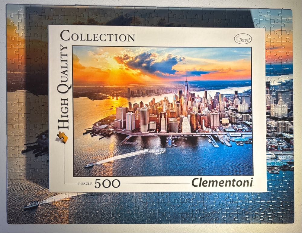 New York - Clementoni puzzle collectible [Barcode 8005125350384] - Main Image 3