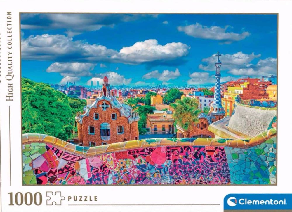 Park Güell, Barcelona - Clementoni puzzle collectible [Barcode 8005125397440] - Main Image 2