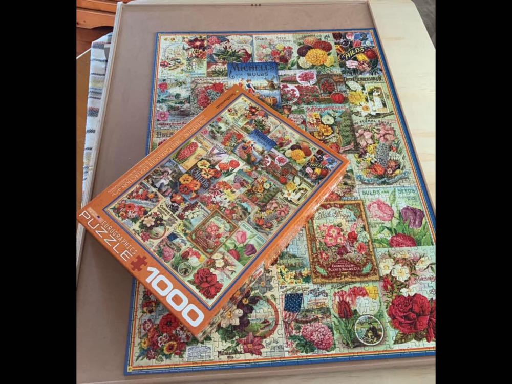 Flowers Seed Catalogue - Eurographics 🇨🇦 puzzle collectible - Main Image 3