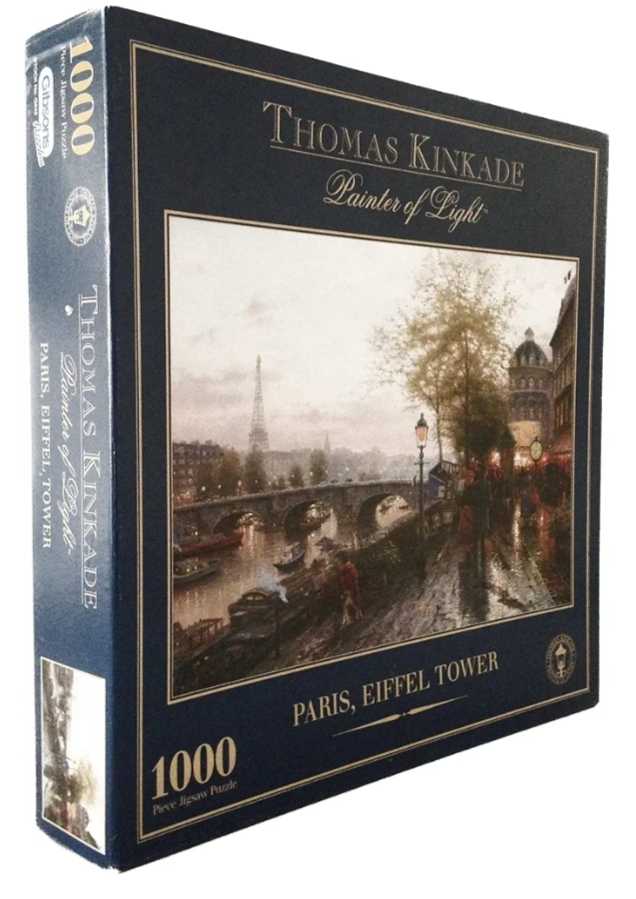Paris, Eiffel Tower - Gibsons puzzle collectible [Barcode 5012269006421] - Main Image 2