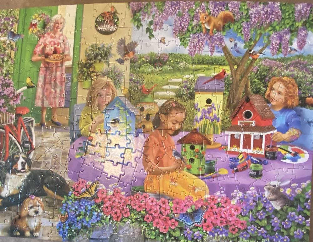 Fun Painting - Bits And Pieces puzzle collectible - Main Image 2