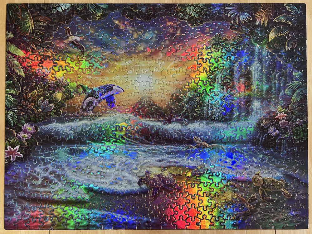 Rainbow Cave - Ceaco puzzle collectible [Barcode 021081242318] - Main Image 2