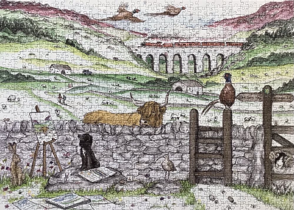 Yorkshire Dales - Ravensburger puzzle collectible [Barcode 4005556176298] - Main Image 2