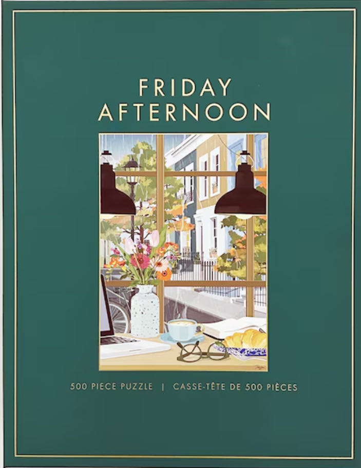 Friday Afternoon - Indigo x Hobbry puzzle collectible [Barcode 793227593607] - Main Image 1