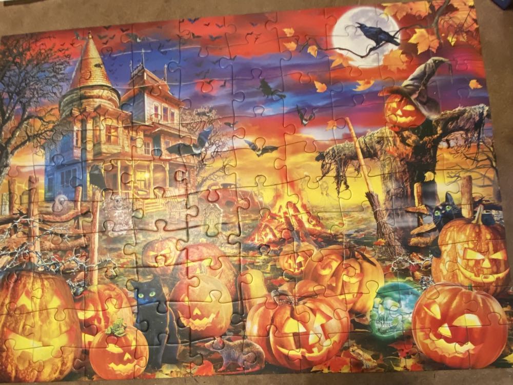 The Pumpkin Kings - MasterPieces Inc. puzzle collectible [Barcode 705988122446] - Main Image 2