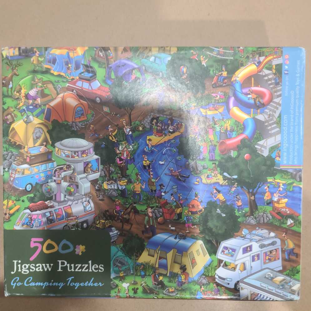 Go CAMPING Together - Jigsaw Puzzle puzzle collectible - Main Image 2