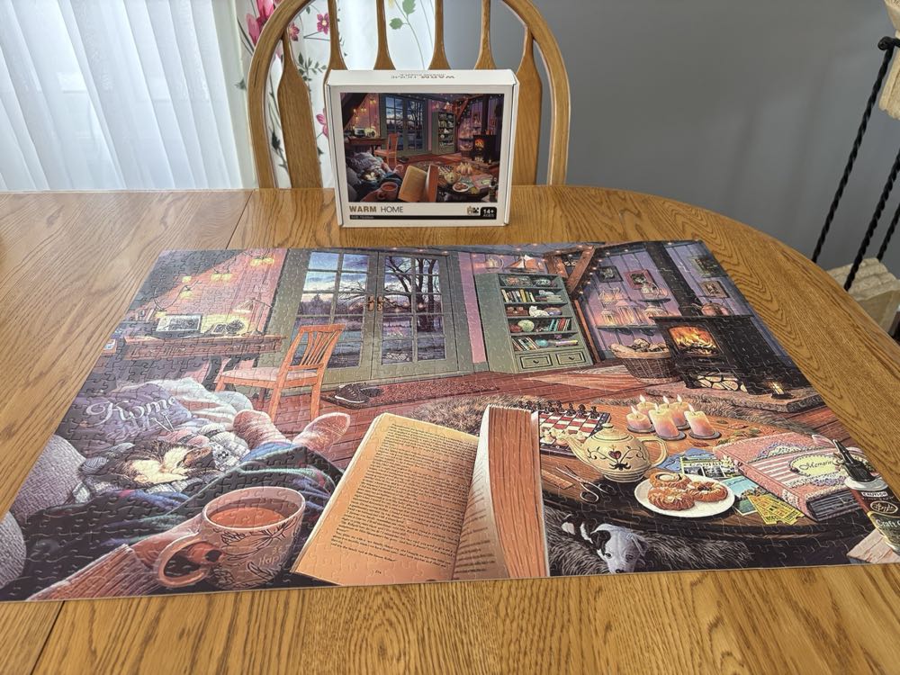 Warm Home - Jigsaw Puzzle puzzle collectible - Main Image 3
