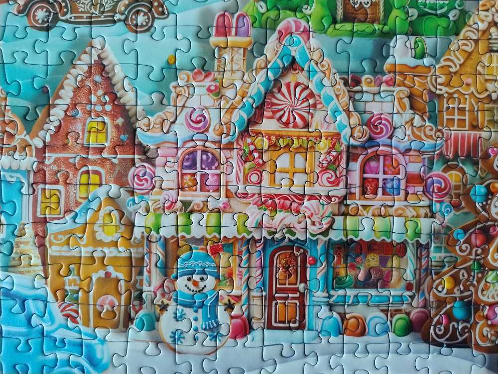 Christmas Cookie Village - Ravensburger puzzle collectible [Barcode 4005555012672] - Main Image 4