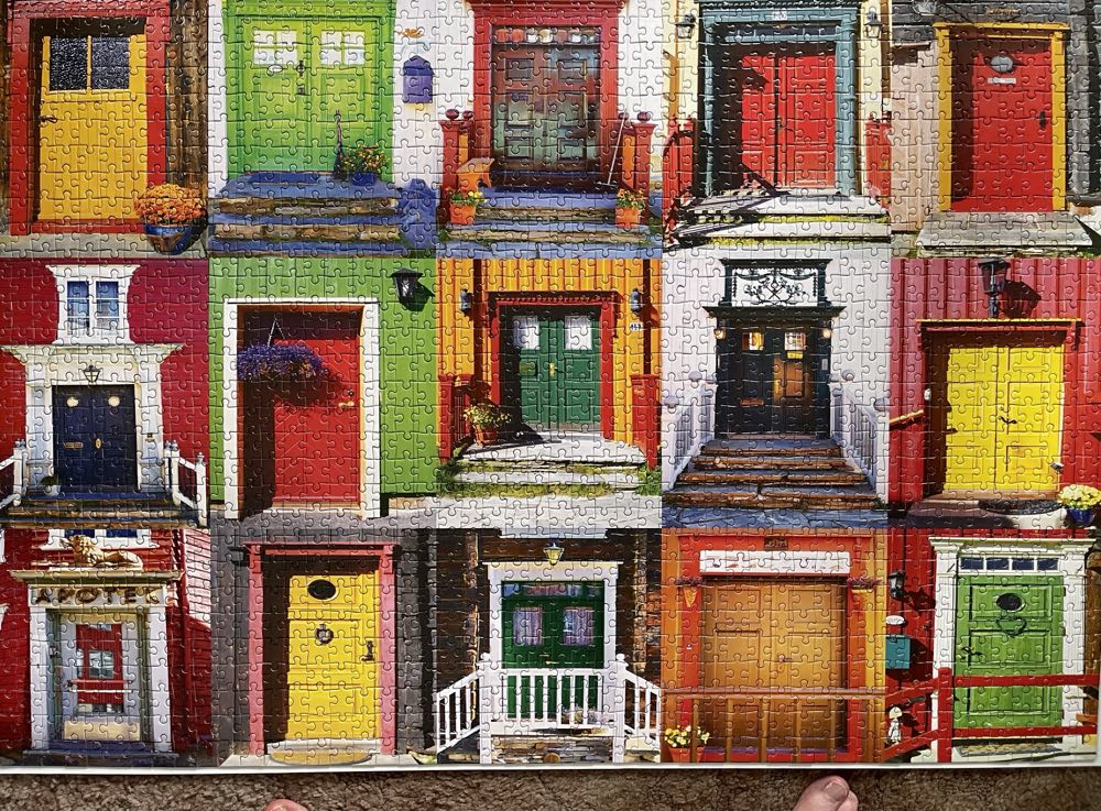 Colorful Doors - Colorluxe puzzle collectible [Barcode 9341102313522] - Main Image 2