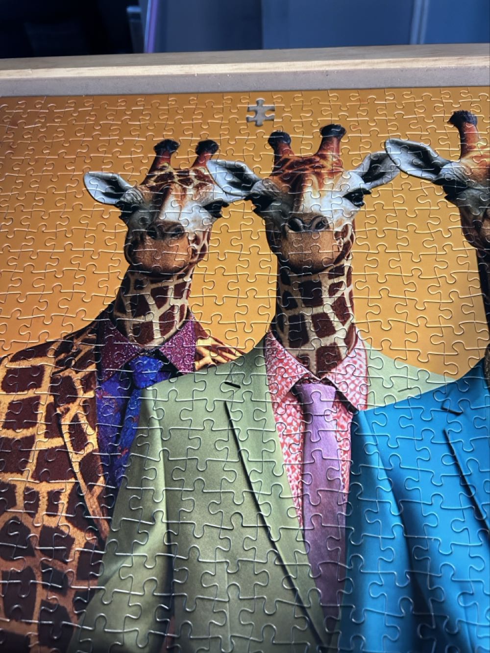 The Fab Four Giraffes - Cross & Glory puzzle collectible [Barcode 850050598213] - Main Image 4