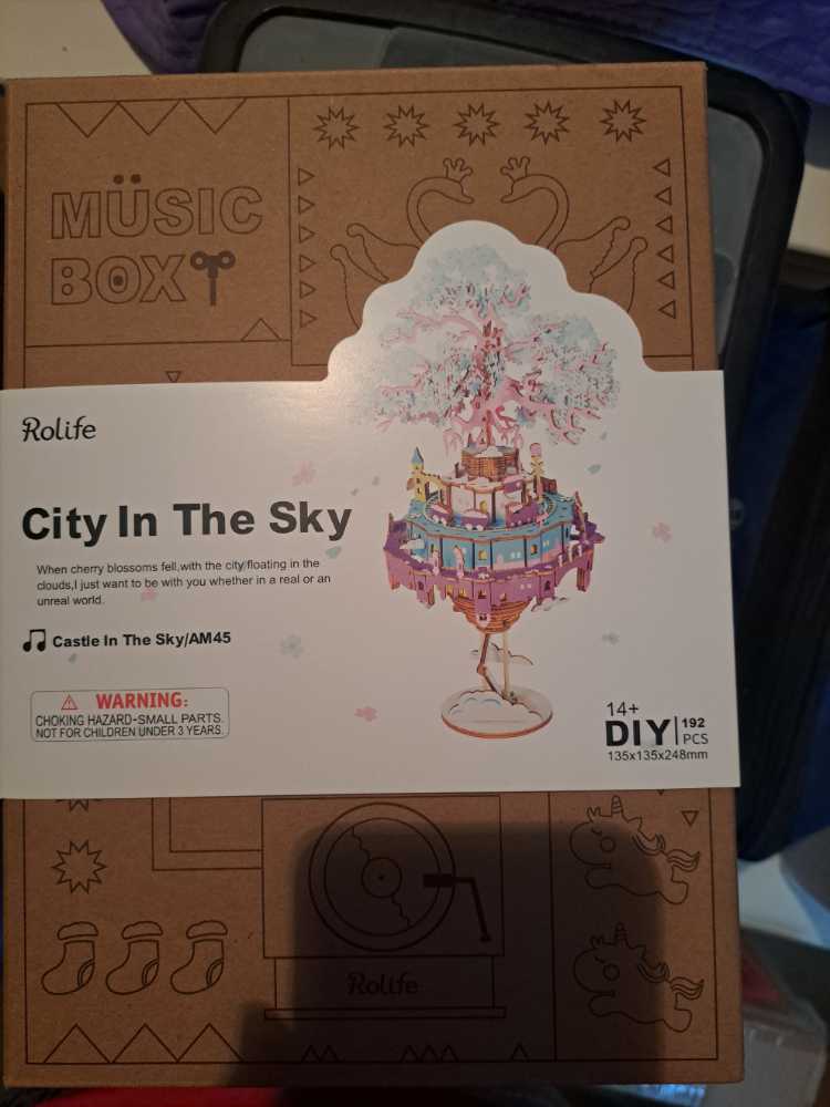 City In The Sky - Rolife puzzle collectible [Barcode 6946785110722] - Main Image 2