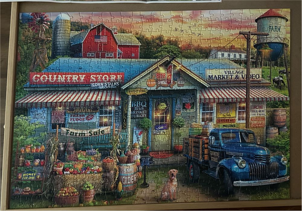 Farm Sale - Buffalo puzzle collectible [Barcode 079346332663] - Main Image 3