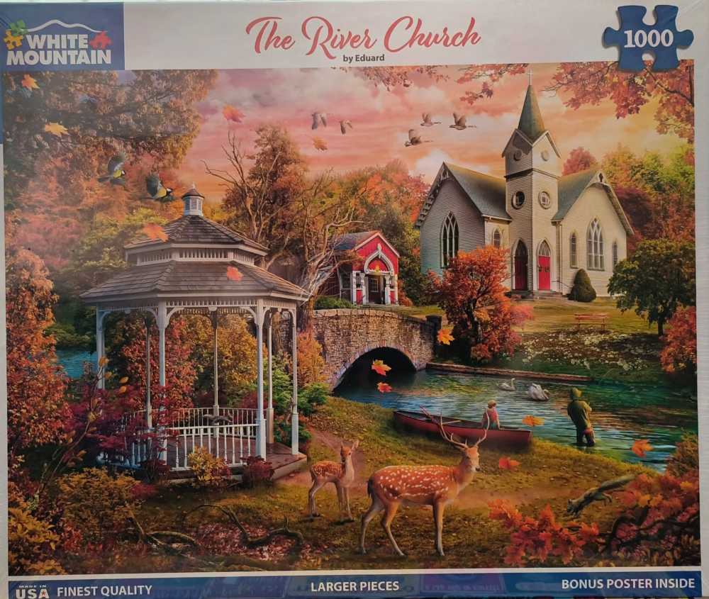 Sunset Over Canal Tilbury Jigsaw