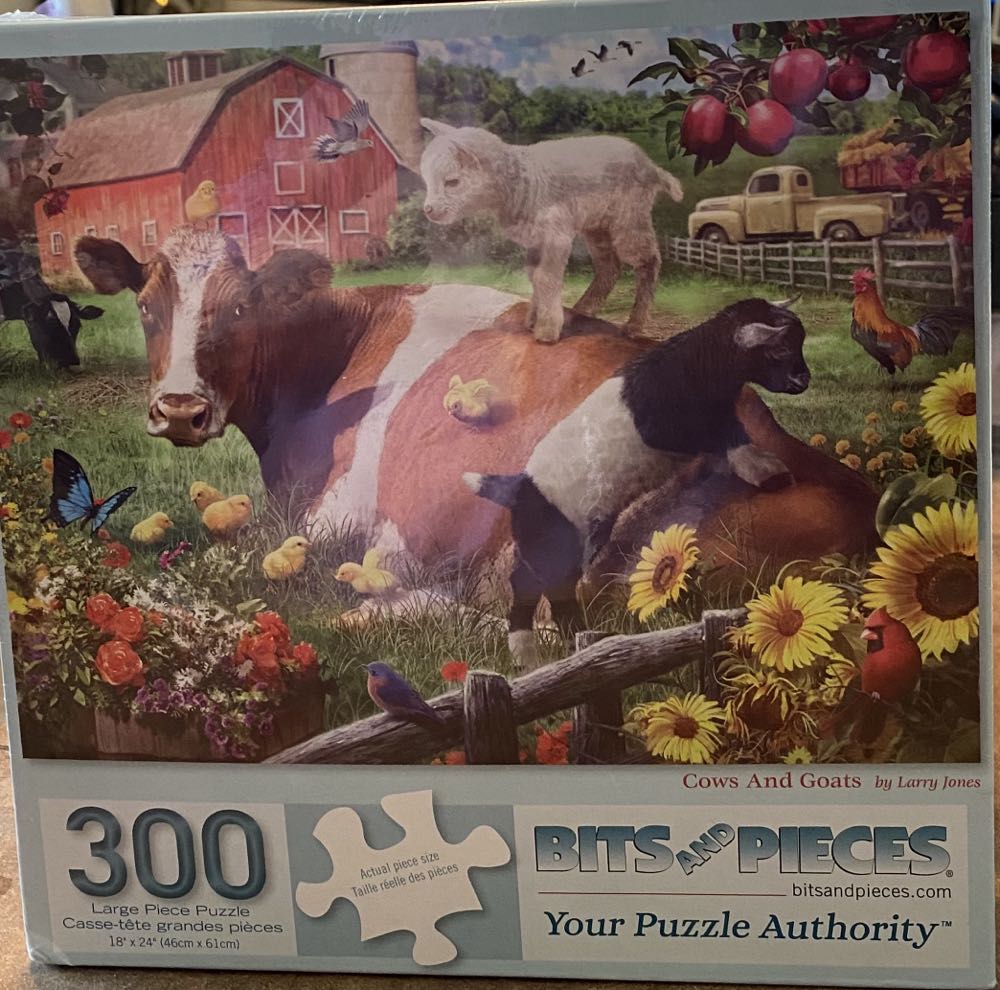 Cows And Goats - Bits & Pieces puzzle collectible [Barcode 192949074584] - Main Image 2