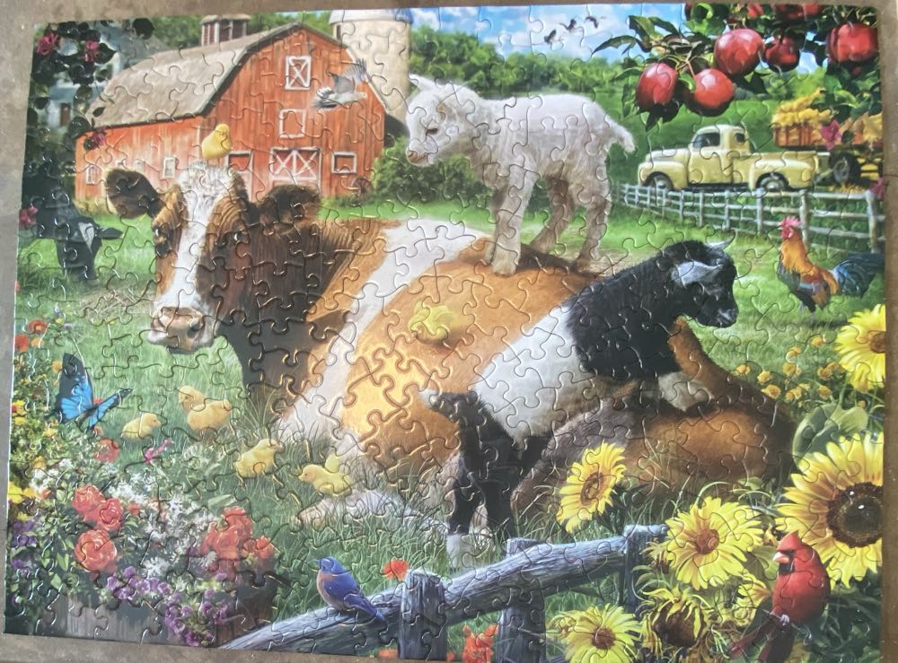 Cows And Goats - Bits & Pieces puzzle collectible [Barcode 192949074584] - Main Image 3