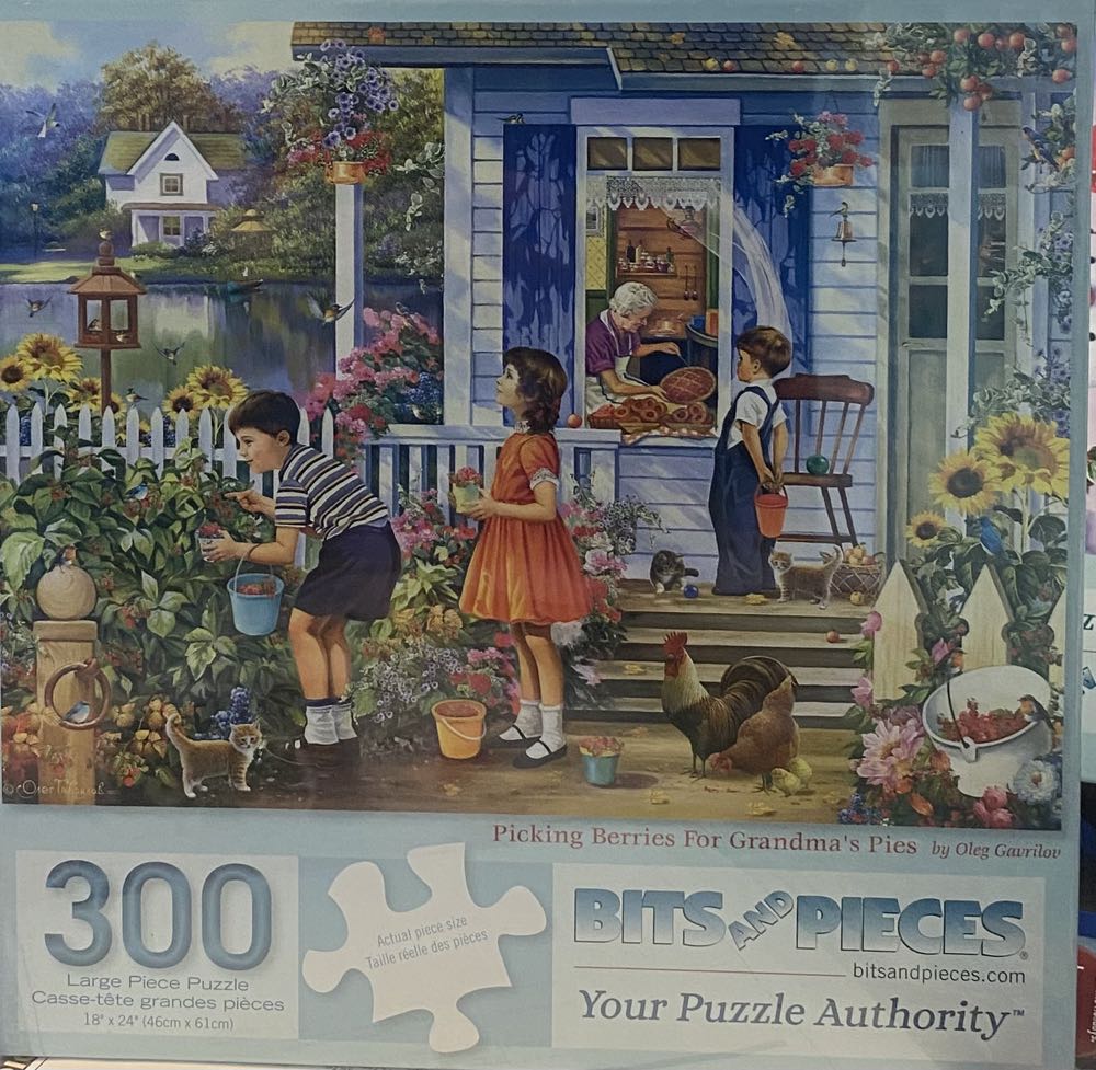 Picking Berries for Grandma’s Pies  puzzle collectible [Barcode 192949074331] - Main Image 2