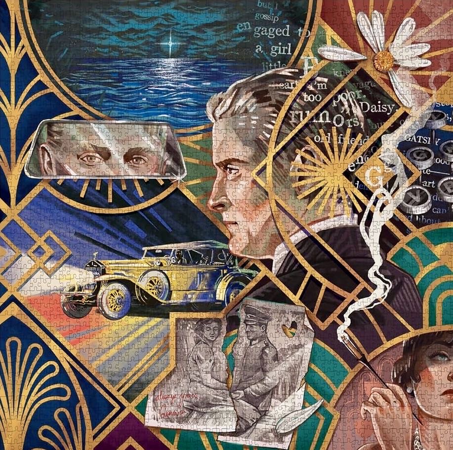 The Great Gatsby - Ravensburger puzzle collectible [Barcode 4005555009962] - Main Image 2
