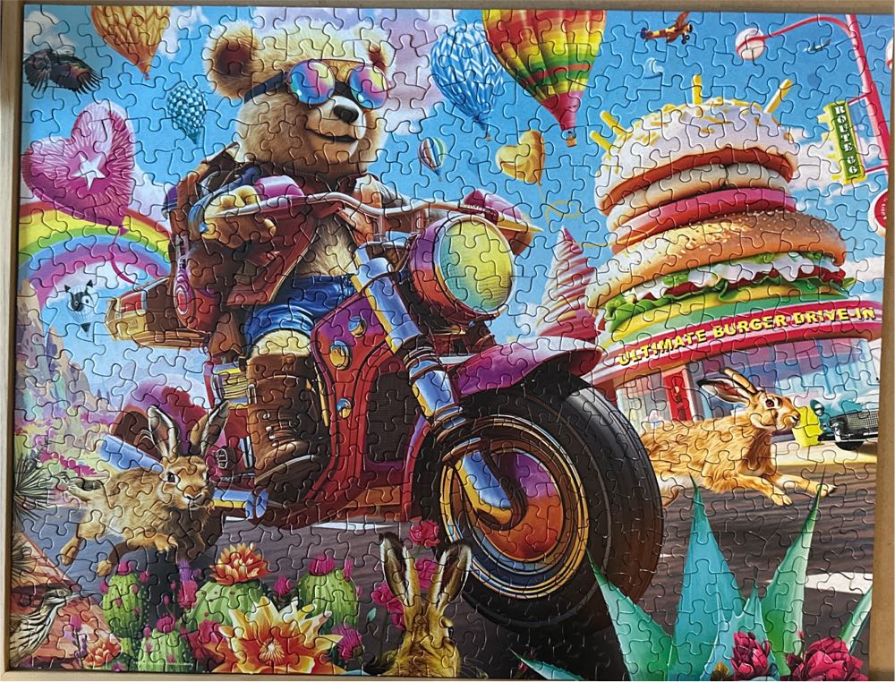 Easy Rider - Springbok puzzle collectible [Barcode 091683016891] - Main Image 2